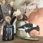 Bridget Farmer | Standing Bird Ornament | Australian Magpie Bridget Farmer | Standing Bird Ornament | Australian Magpie